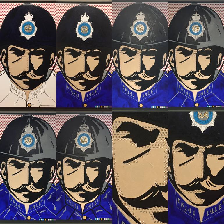 Original Contemporary People Painting by Terence Finch