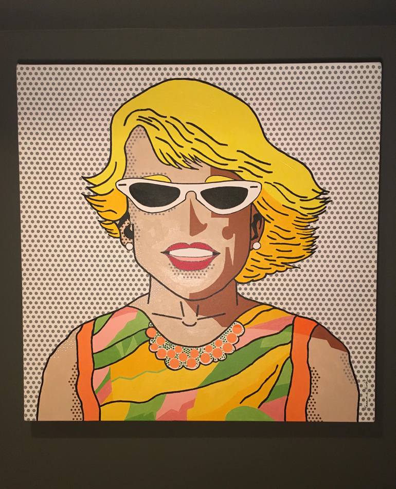 Original Other People Painting by Terence Finch
