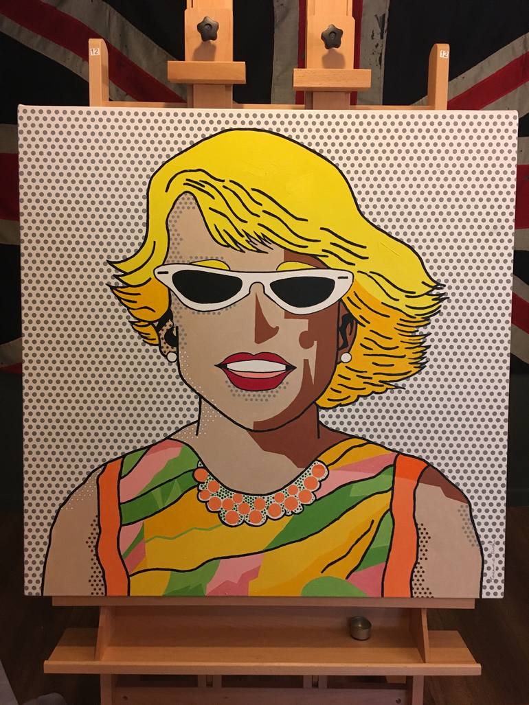 Original Other People Painting by Terence Finch