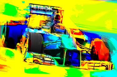 Print of Impressionism Motor Photography by Todd B Hubbell