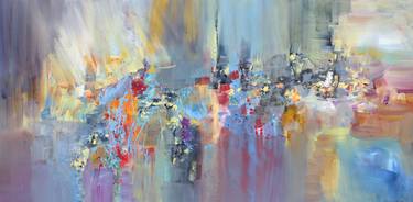 Original Abstract Paintings by Ernestine Tahedl