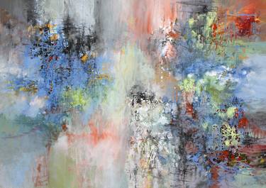 Original Abstract Paintings by Ernestine Tahedl