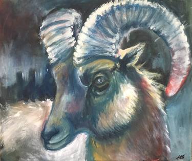 Original Animal Painting by Heather Slate-Quinlan