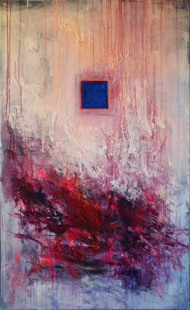 Original Abstract Expressionism Abstract Paintings by Efisio Colandrea