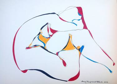 Original Abstract Drawings by Mary Raymond Black