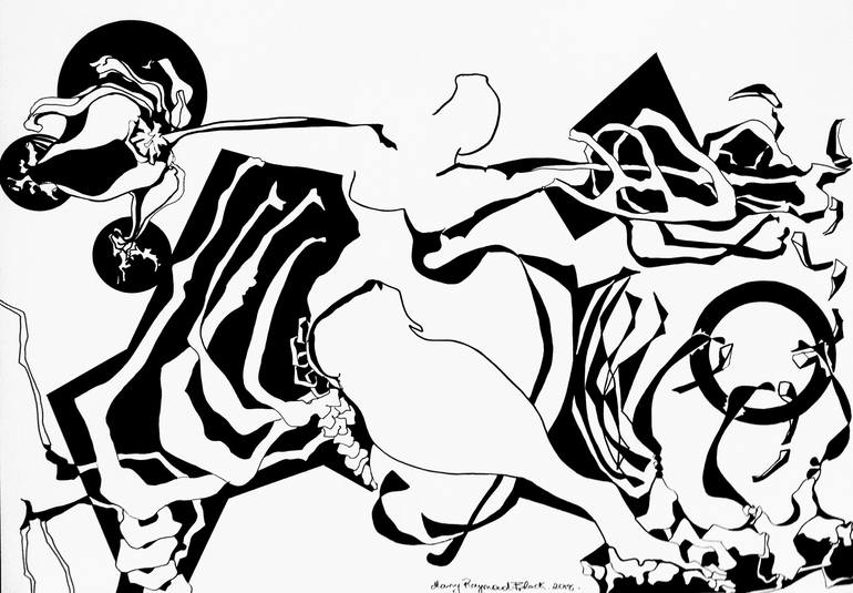 Original  Drawing by mary raymond black