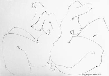 Original Conceptual Abstract Drawings by Mary Raymond Black