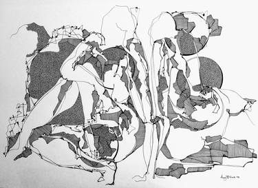 Original Abstract Drawings by Mary Raymond Black