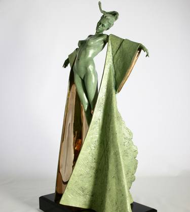 Original Figurative Women Sculpture by Carl Payne