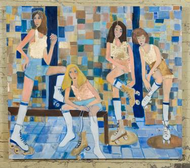 Original Figurative Women Painting by Meghan Borah