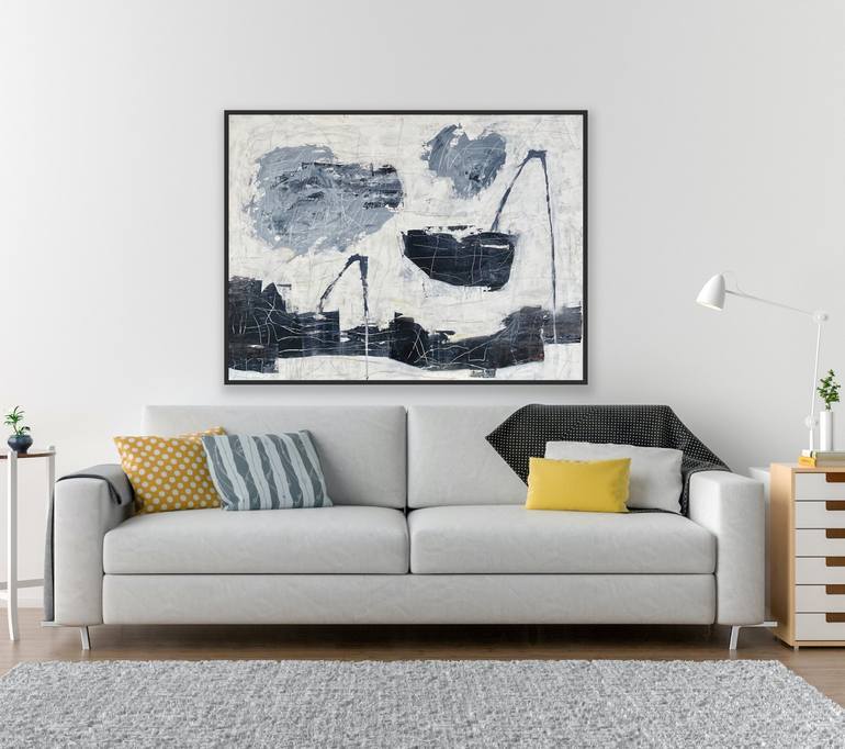 Original Contemporary Abstract Painting by Irene Gronwall