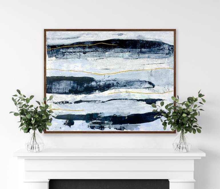 Original Contemporary Abstract Painting by Irene Gronwall