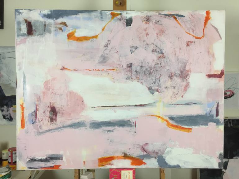 Original Abstract Painting by Irene Gronwall
