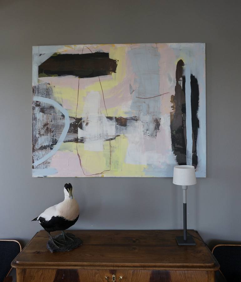 Original Abstract Painting by Irene Gronwall