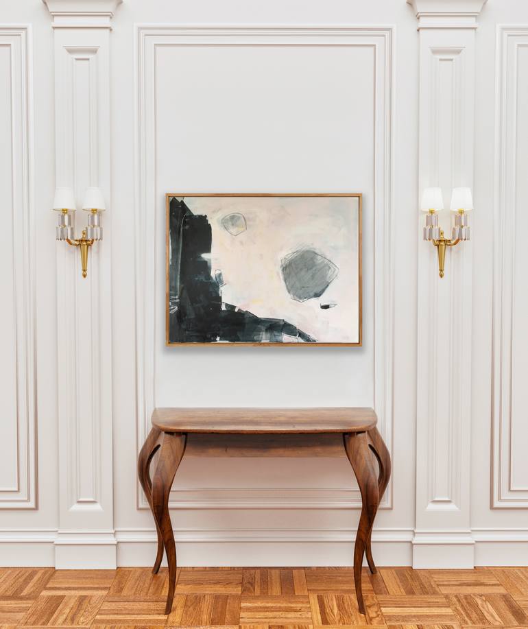 Original Modernism Abstract Painting by Irene Gronwall