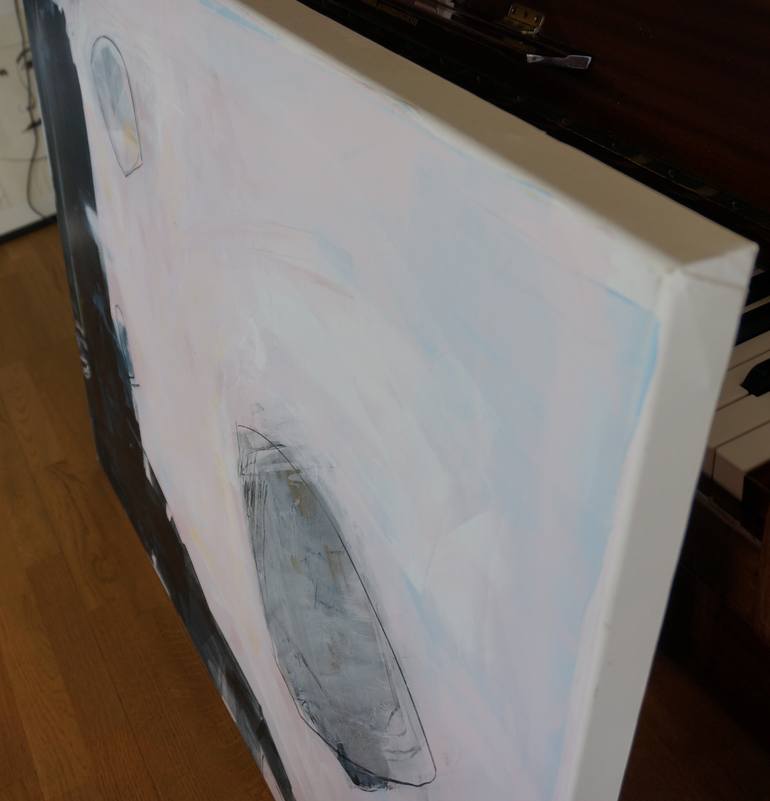 Original Modernism Abstract Painting by Irene Gronwall