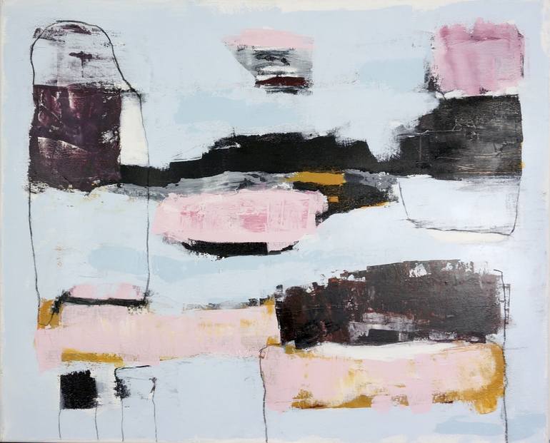 Original Expressionism Abstract Paintings by Irene Gronwall