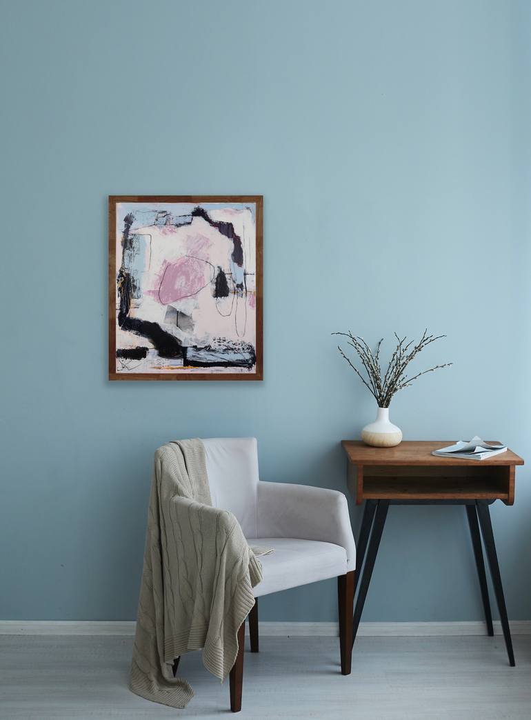Original Abstract Expressionism Abstract Painting by Irene Gronwall
