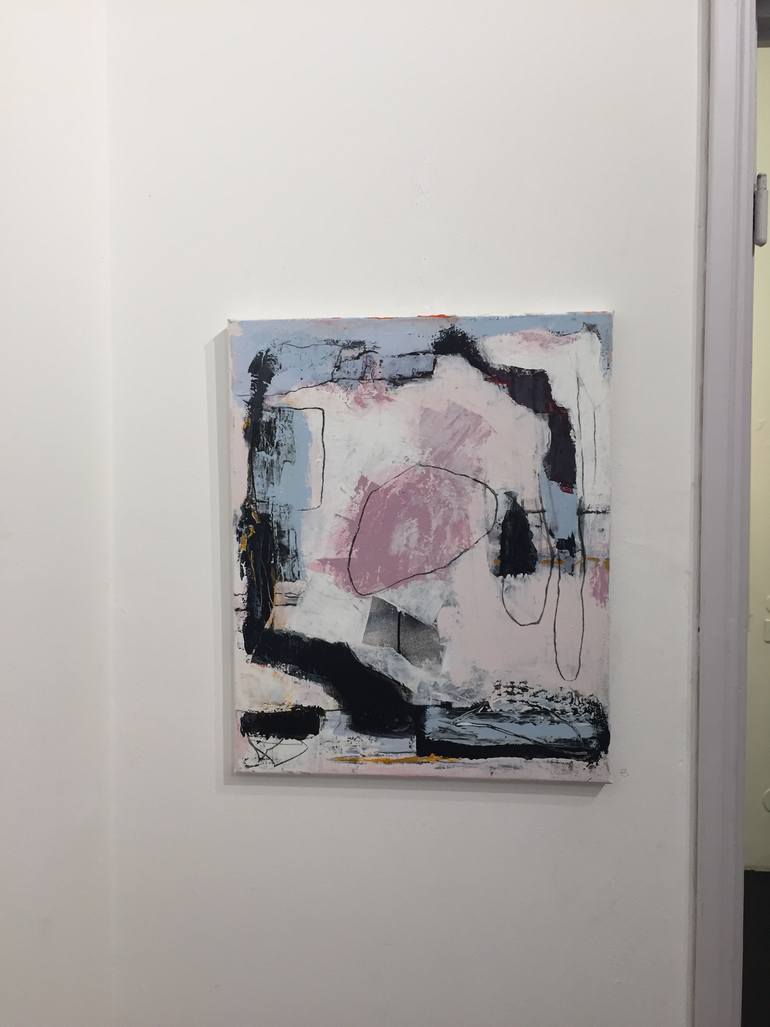 Original Abstract Expressionism Abstract Painting by Irene Gronwall