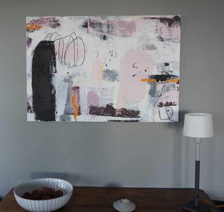 Original Abstract Painting by Irene Gronwall