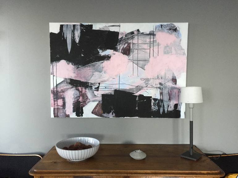 Original Abstract Painting by Irene Gronwall