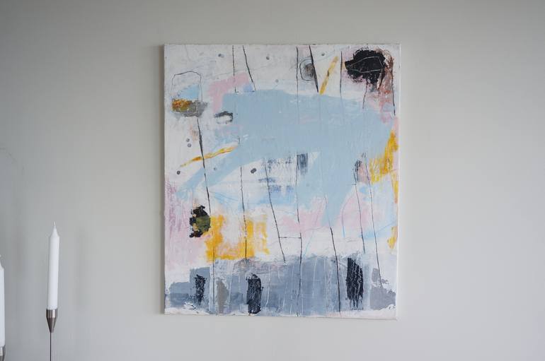 Original Abstract Painting by Irene Gronwall