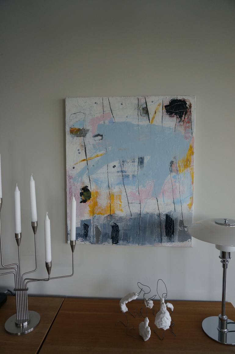 Original Abstract Painting by Irene Gronwall