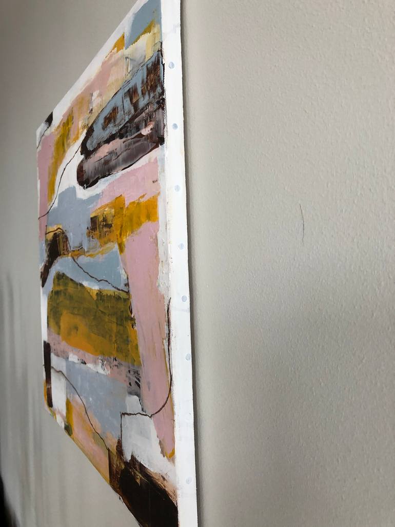 Original Abstract Expressionism Abstract Painting by Irene Gronwall