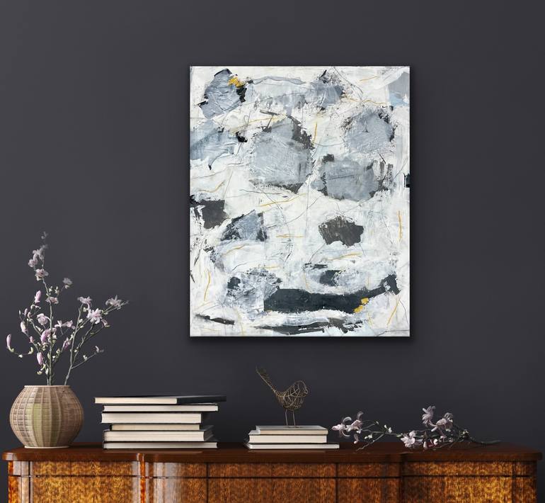 Original Abstract Painting by Irene Gronwall