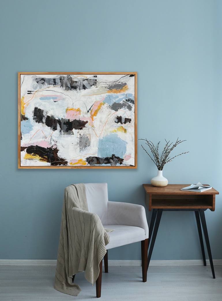 Original Abstract Painting by Irene Gronwall