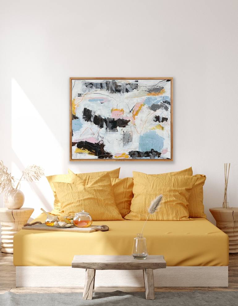 Original Abstract Painting by Irene Gronwall