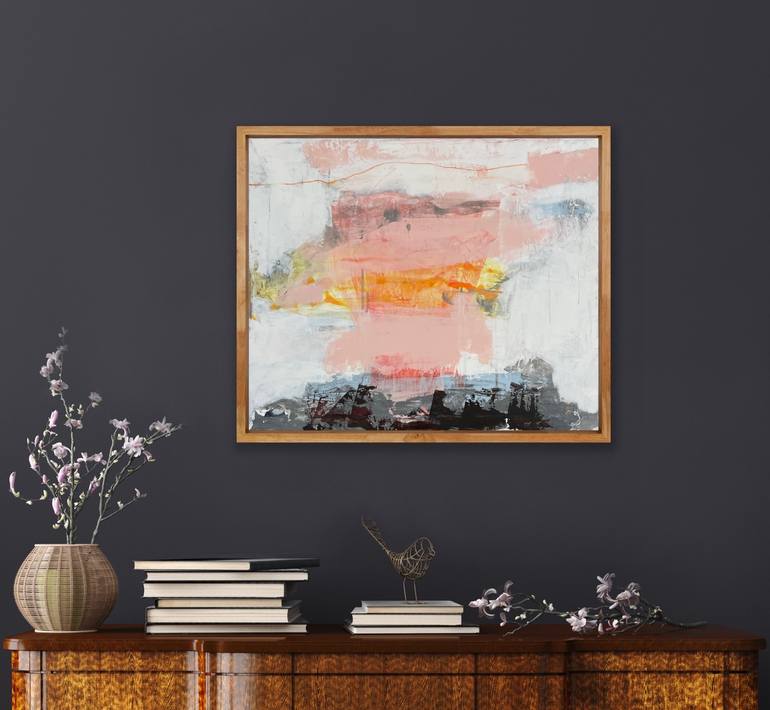 Original Abstract Painting by Irene Gronwall