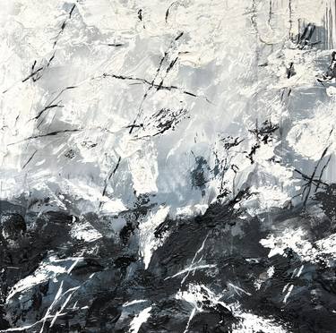 Original Abstract Expressionism Abstract Paintings by Ewa Matyja