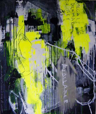 Original Abstract Expressionism Abstract Paintings by Ewa Matyja