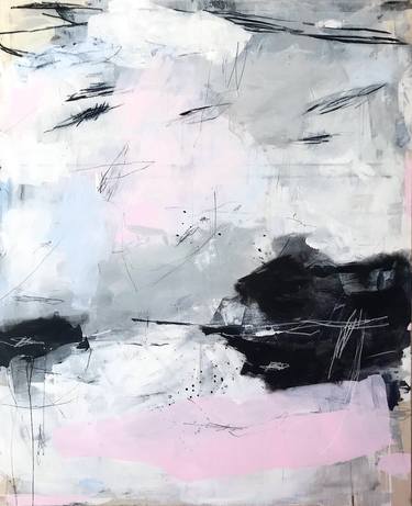 Original Abstract Expressionism Abstract Paintings by Ewa Matyja