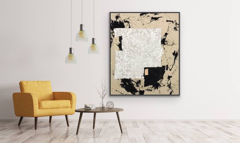 Original Abstract Expressionism Abstract Painting by Ewa Matyja
