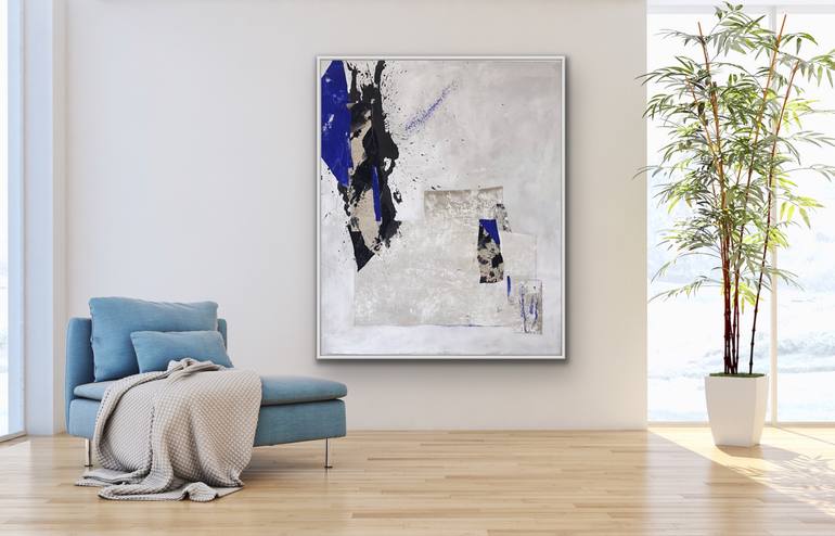 Original Abstract Expressionism Abstract Painting by Ewa Matyja