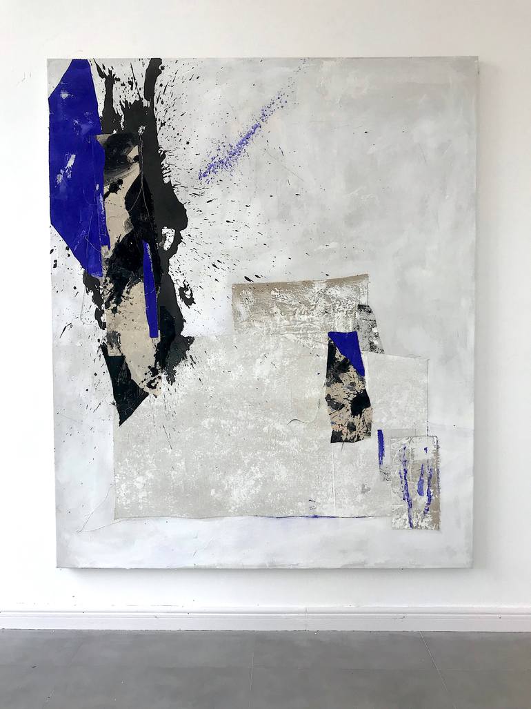 Original Abstract Expressionism Abstract Painting by Ewa Matyja