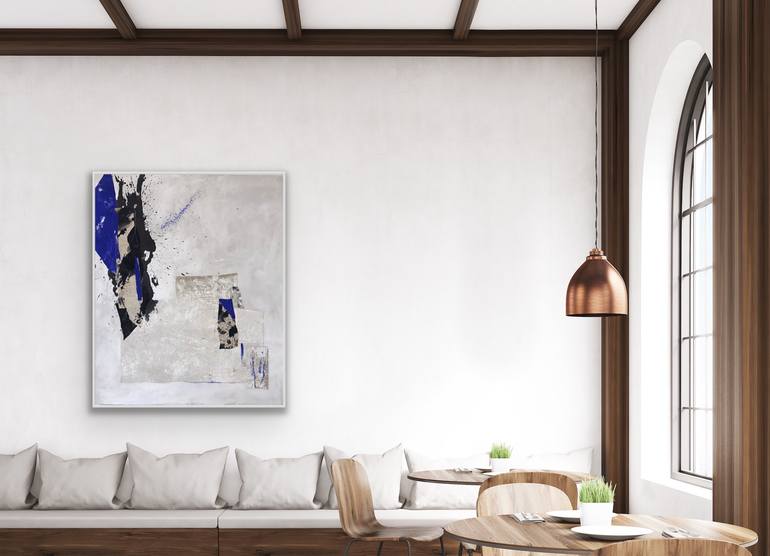 Original Abstract Expressionism Abstract Painting by Ewa Matyja