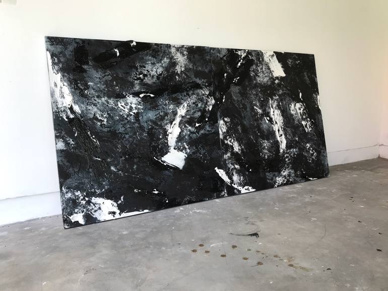 Original Abstract Expressionism Abstract Painting by Ewa Matyja