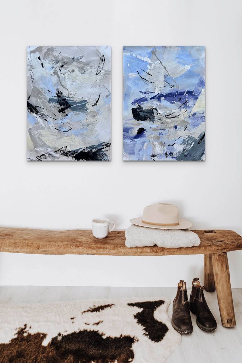 Original Abstract Painting by Ewa Matyja