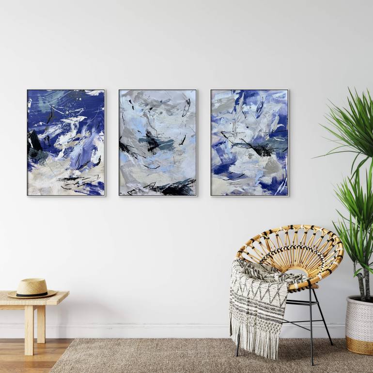 Original Abstract Painting by Ewa Matyja
