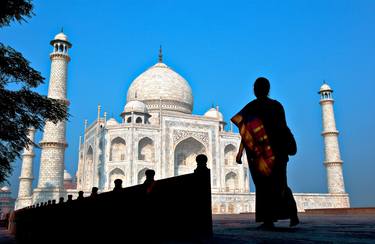 Walking at The Taj Mahal thumb