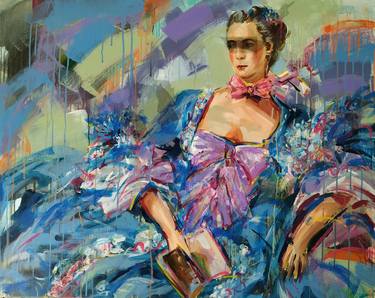 Original Figurative Pop Culture/Celebrity Paintings by Antigoni Tziora