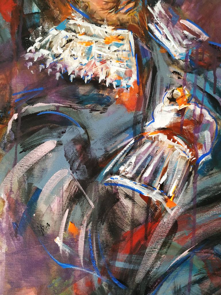 Original Contemporary People Painting by Antigoni Tziora