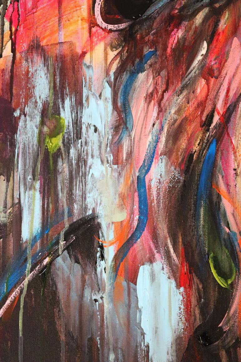 Original Abstract Pop Culture/Celebrity Painting by Antigoni Tziora