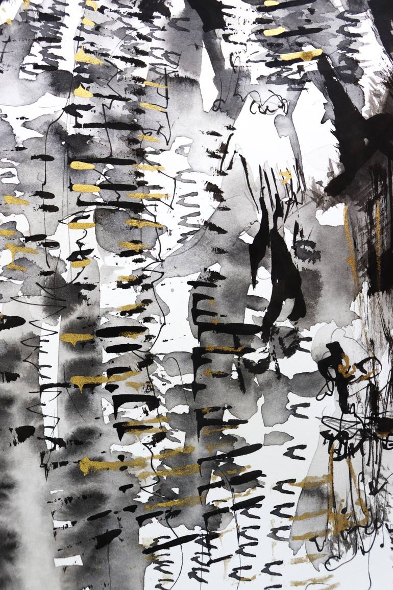 Original Expressionism Pop Culture/Celebrity Drawing by Antigoni Tziora
