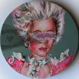 Masked in Pink by Antigoni Tziora