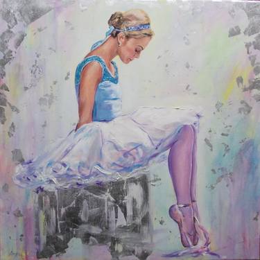 Original Figurative Performing Arts Paintings by Antigoni Tziora