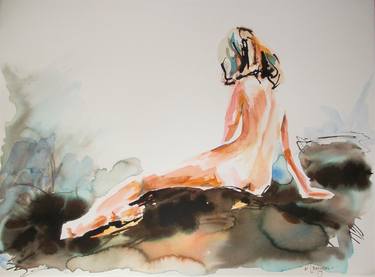 Print of Abstract Nude Drawings by Antigoni Tziora